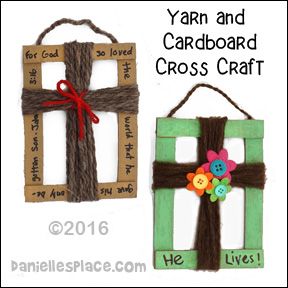 yarn cross art